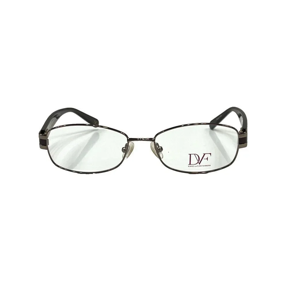 NEW Diane von Furstenberg DVF 8040 201 Glossy Bronze Eyeglasses Frames 52-16-135